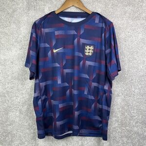 Nike ENGLAND Academy Pro Pre-Match Short Sleeve Top Mens Size XL‎ FJ2725-555